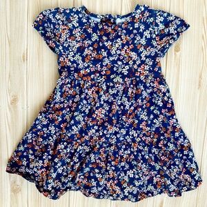 Carter's sz 4T Floral Dress 100% Cotton